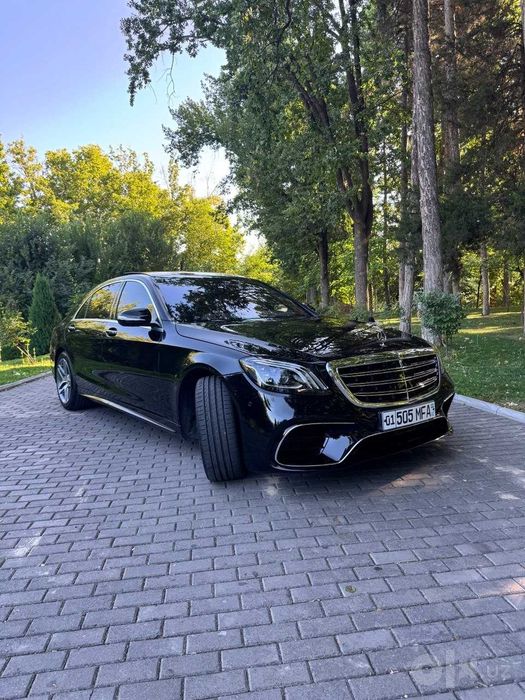 Mercedes-Benz S-Class W222 haydovchi bilan | VIP va biznes transfer
