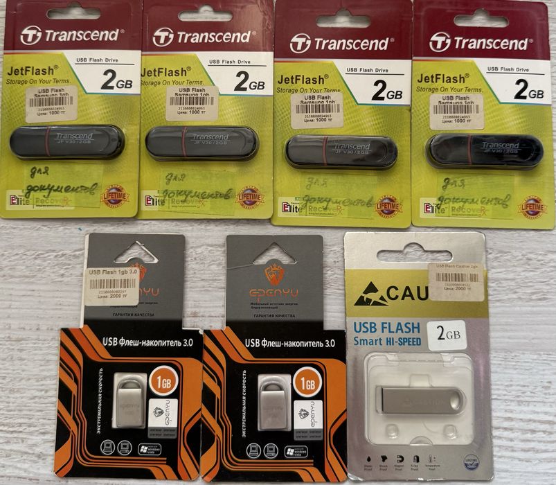 Флешки USB/micro/CD новые