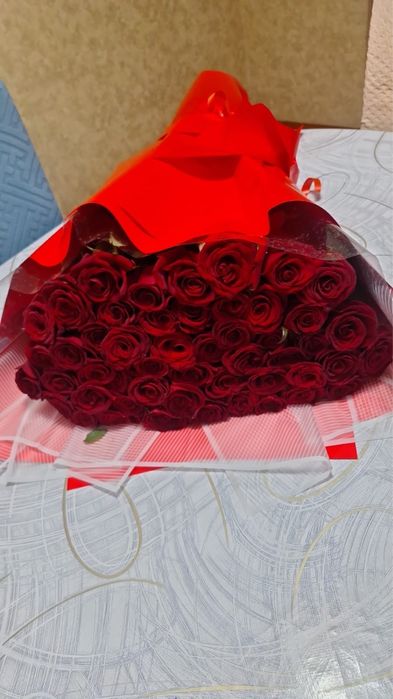 Цветы розы 51 шт