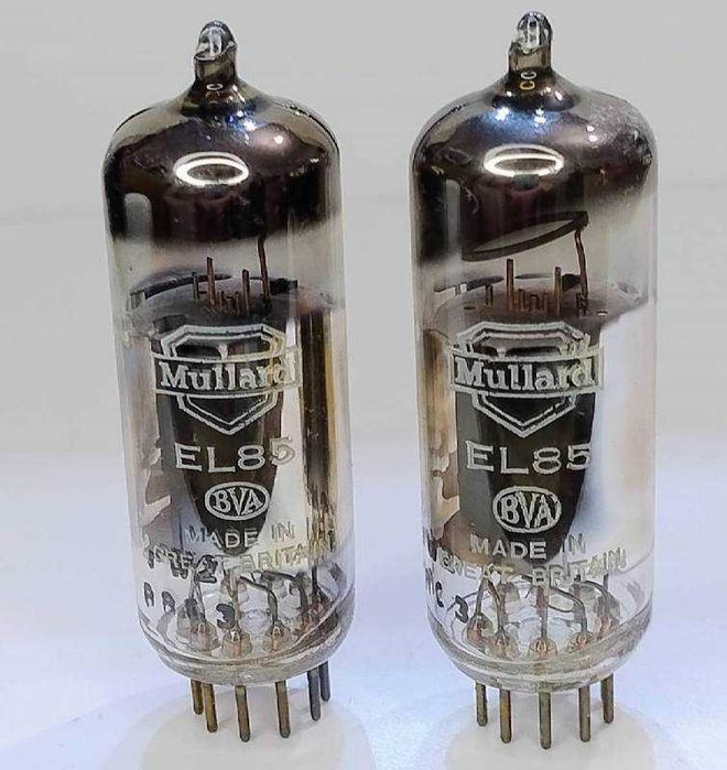 Lampi audio: 6SN7, 12AT7, 12AU7, ECC8x, EL84, 6CG7 (200+ modele audio)