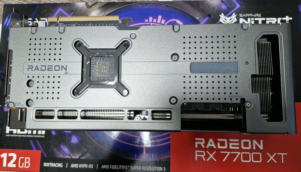 Saphire Radeon RX 7700 XT Nitro+, 12GB GDDR6 192 bit