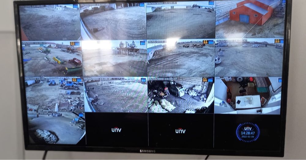 Монтаж видеокамер и домофона