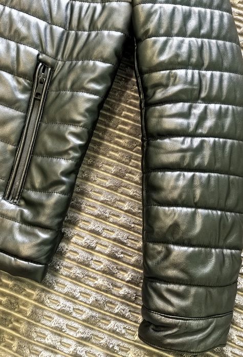 Мъжко Кожено Яке М-Размер*