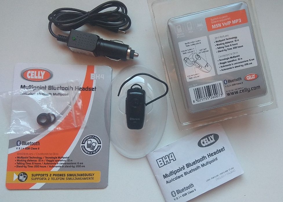 dispozitiv handsfree casca bluetooth cu încărcător auto moto taxi