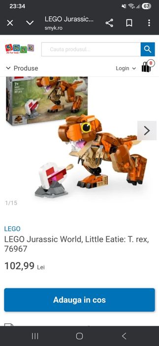 Lego Trex / dinozaur