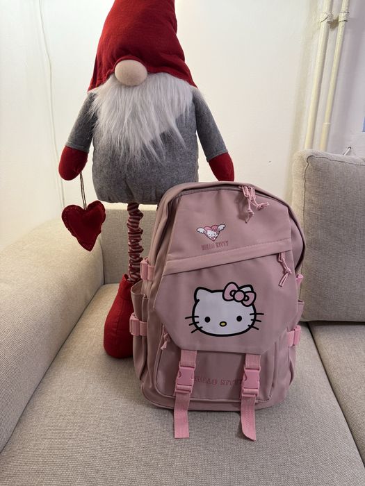 Ghiozdan imermeabil Hello Kitty