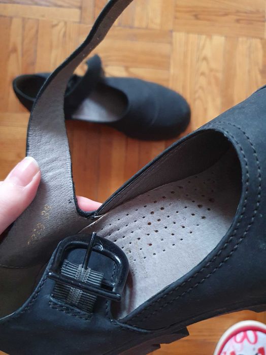 Ортопедические ботиночки женские нат. нубук 38 из США