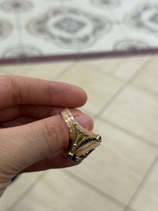 Мужская печатка золотая