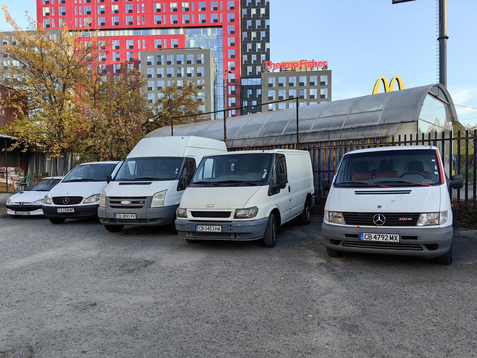 Товарен бус под наем 60 лв/ден