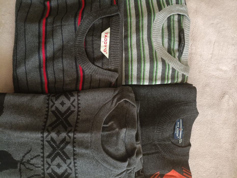 Пуловер мужской размер L