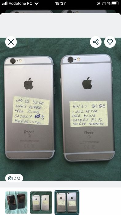 Iph.6.s inpecabil 32gb