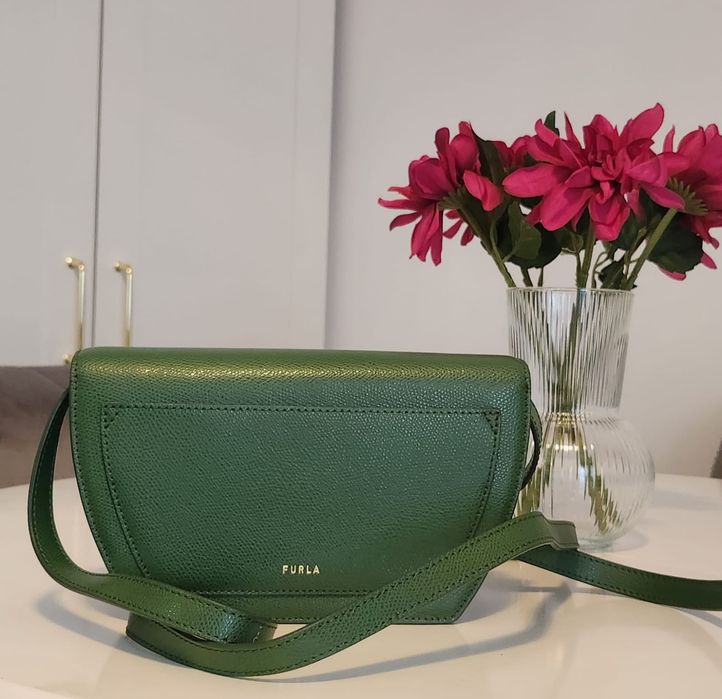 Geantă FURLA Sfera Mini Crossbody Verde