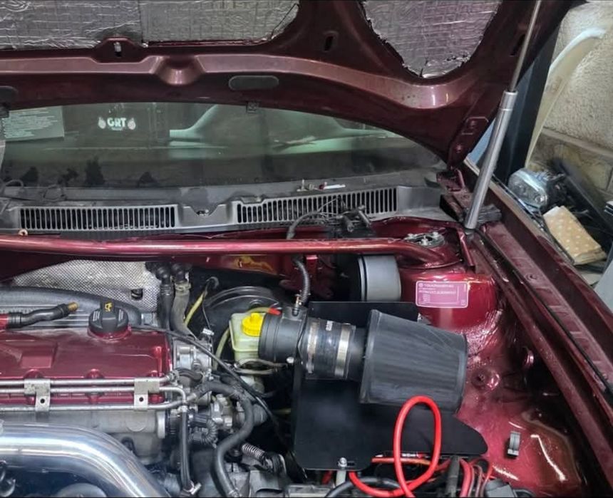 Интейк кит за VAG golf 4 audi a3 s3 seat Skoda спортен филтър+ щит топлозащитен