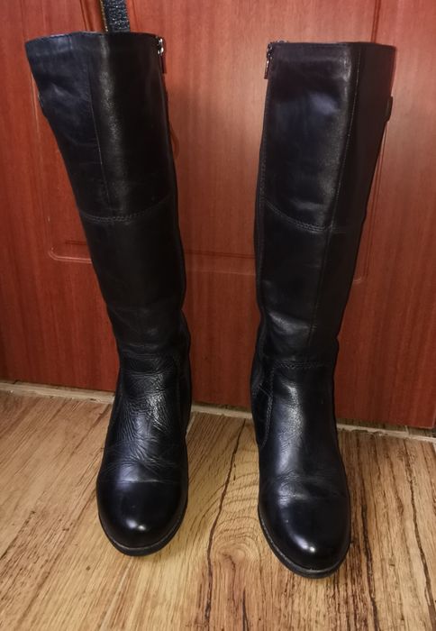 Cizme negre Jana shoes GmbH & Co. KG, Germany