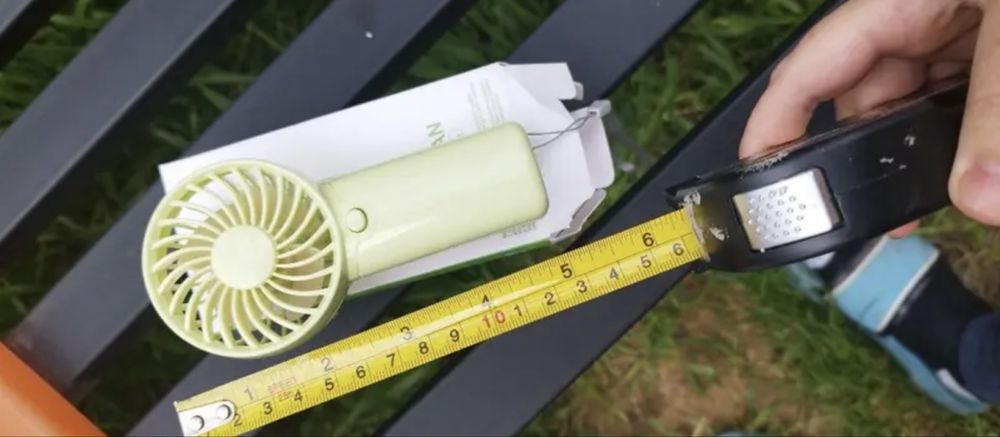 Мини преносим вентилатор на батерии