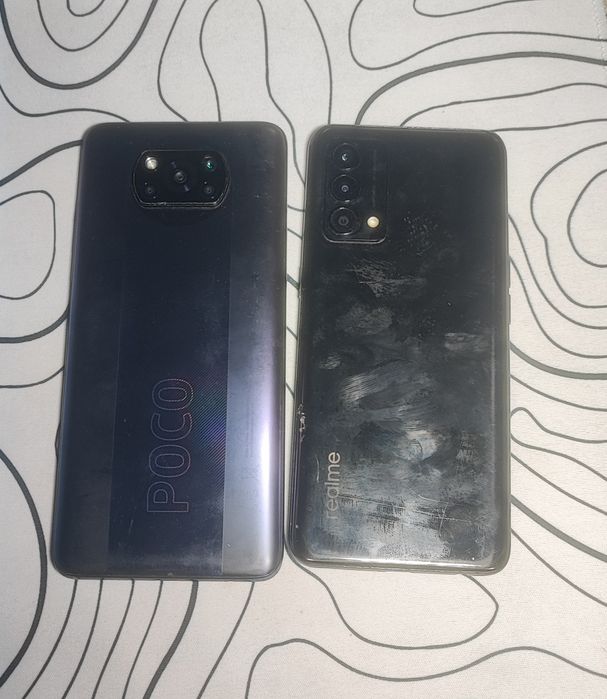 Телефоны Poco X3 pro,Realme Q3 pro