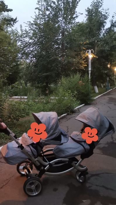 Продам коляску для двойни!