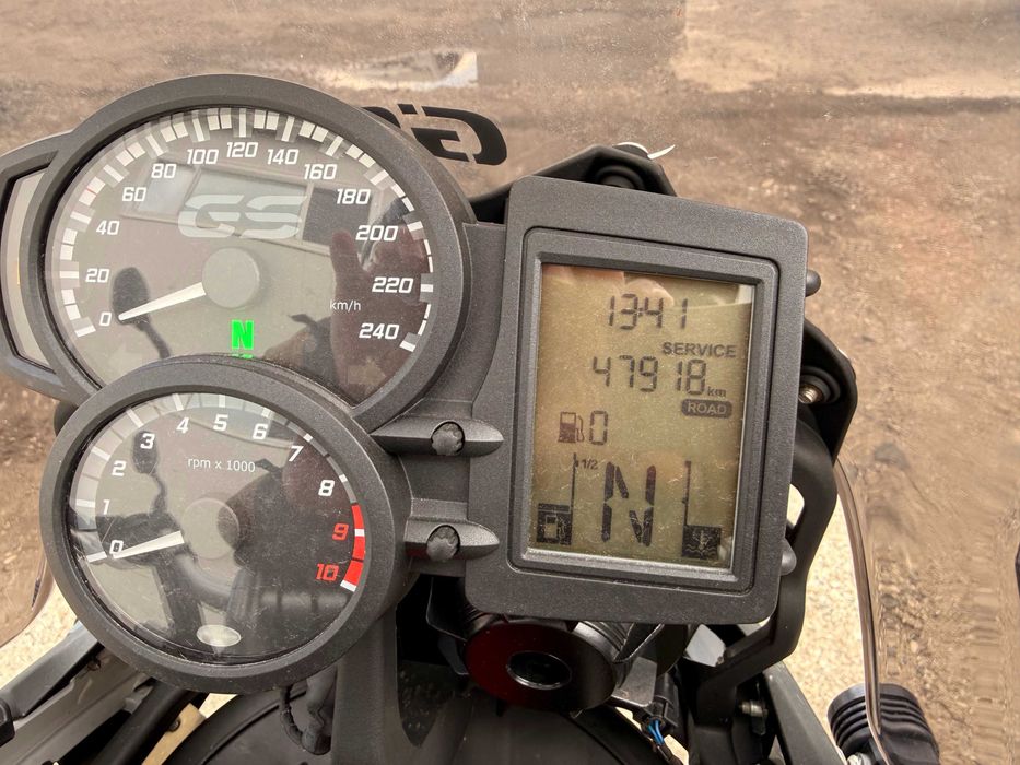 BMW F800GS 2016 – 48.300 km – Touratech – schimb maxiscuter