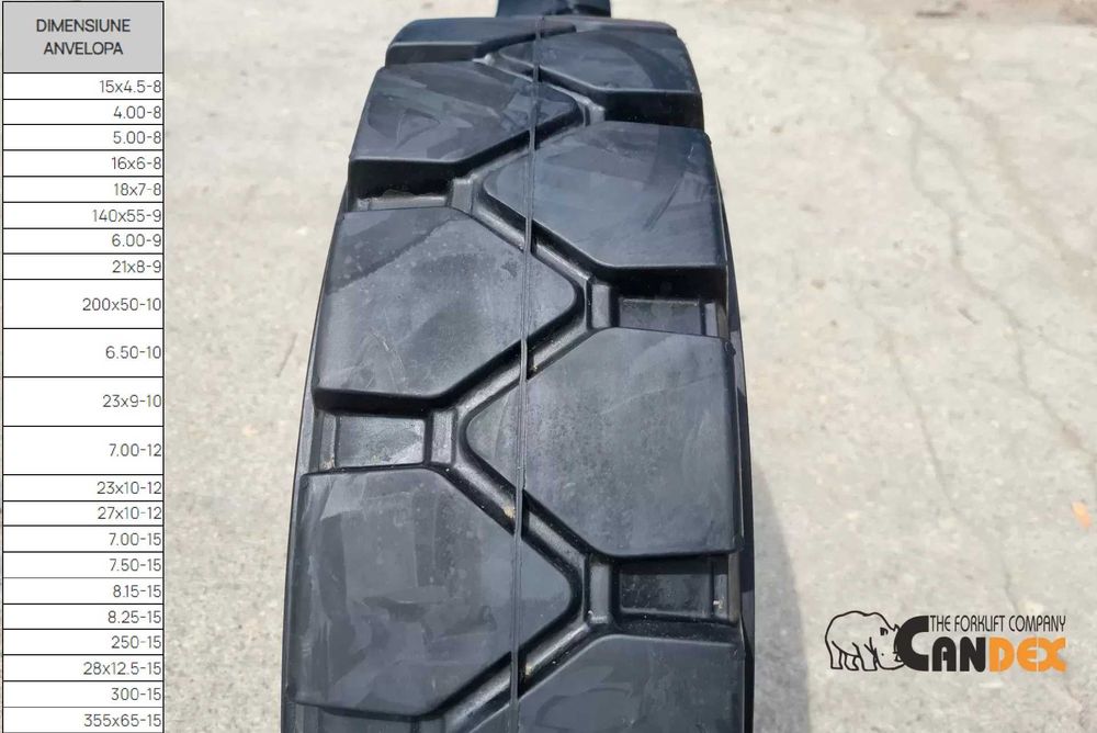 anvelopa stivuitor 650 10 caucic plin economic 6h din 24h