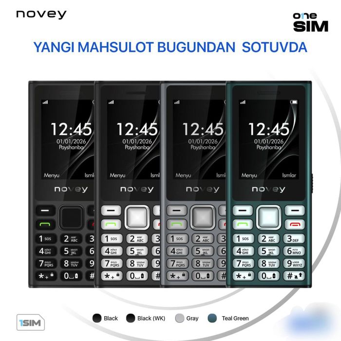 Novey One Sim (24/7 Aloqadamiz)