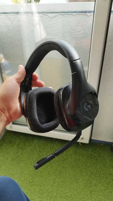 Gaming слушалки Logitech G533 с донгъл