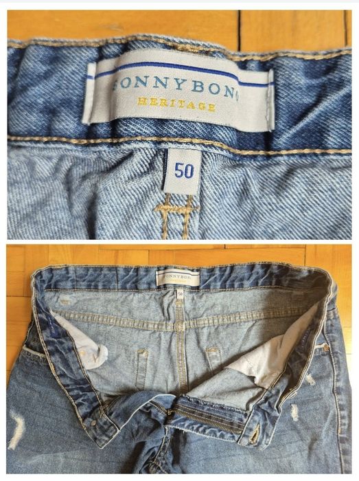 Pantaloni Scurți Blugi Bărbați Sonny Bono Heritage - 50, Stil Slim Fit