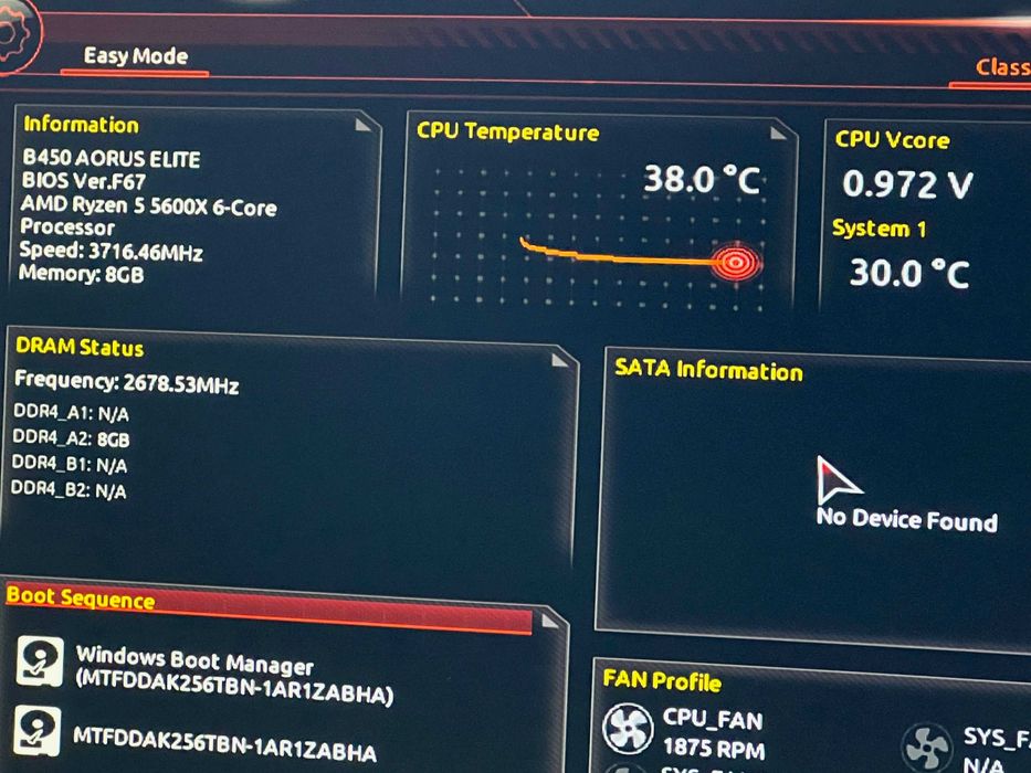 Комбо AMD Ryzen 5 5600x + Gigabyte AORUS B450 ELITE