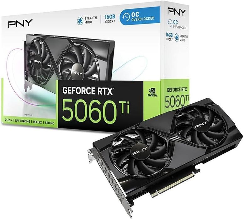 [Видеокарта] PNY GeForce RTX 5060TI 8GB