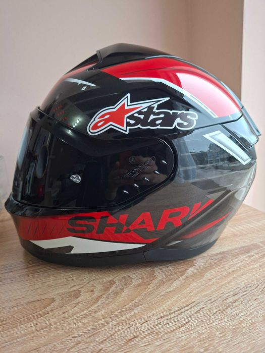 Каска Shark Ridill 2 Bersek Black Red - размер S