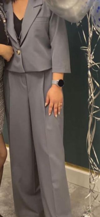 Костюм двойка серый