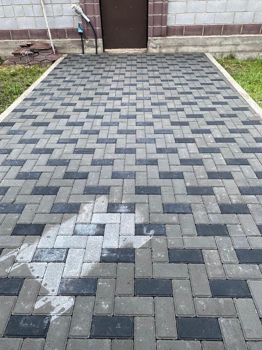 Укладка брусчатки