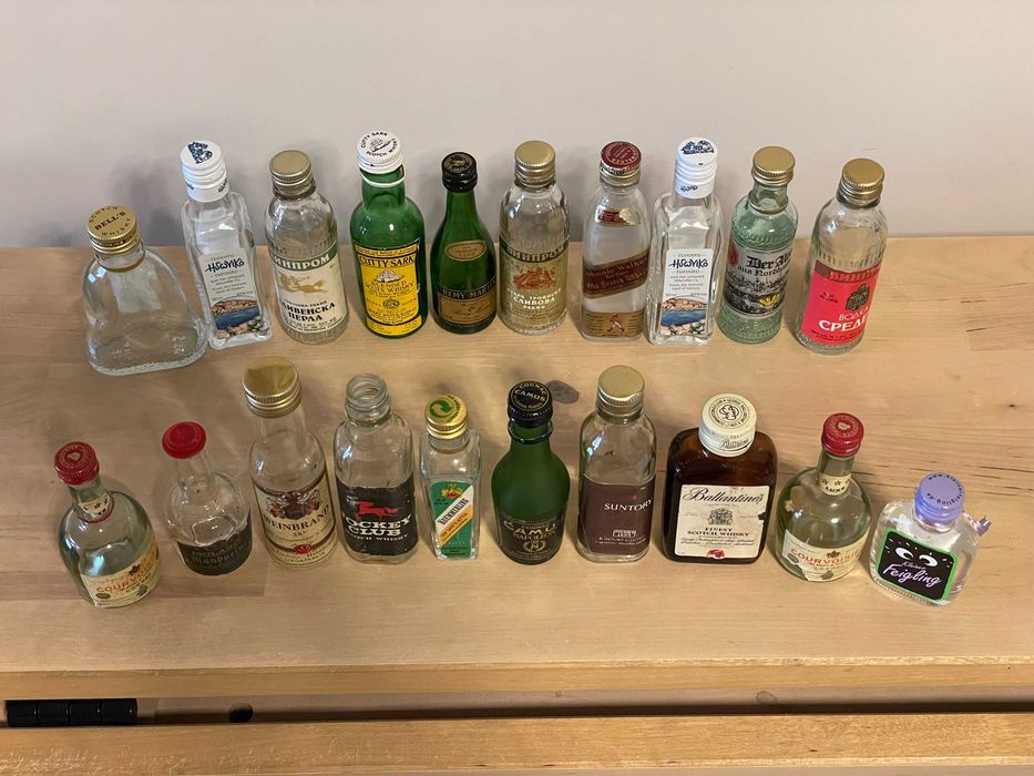 Малки шишенца/бутилки от алкохол 50мл