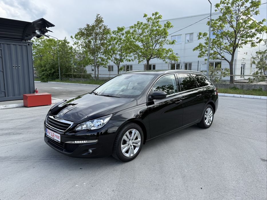 Peugeot 308 SW fab. 2015 ,1.6 HDI Euro 6 Panoramic ,Camera, Carte Service si Raport Istoric Km!