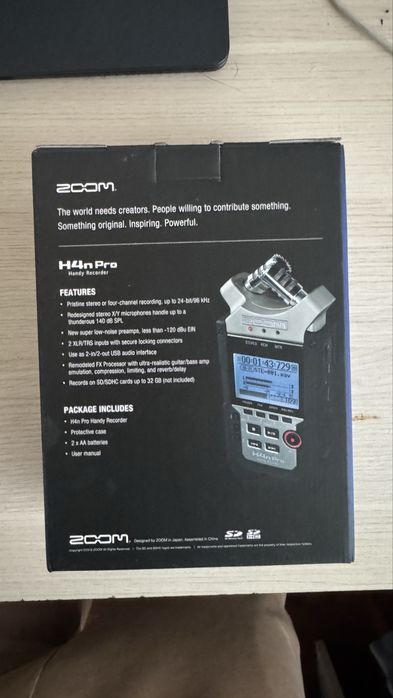 Zoom H4n pro Аудиорекордер
