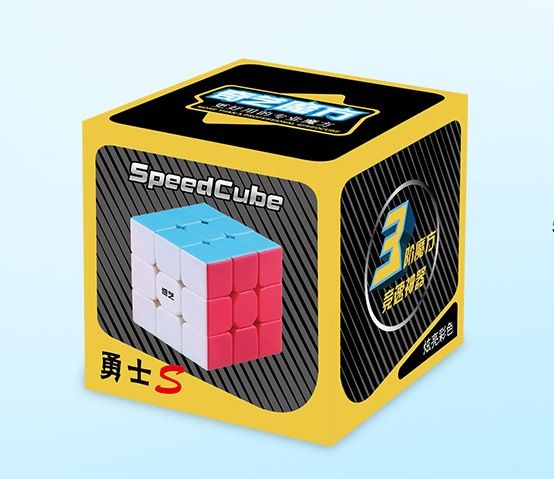 Оригинальный Кубик Рубика 3 на 3 Qiyi Cube/Подарок/Kaspi RED/Рассрочка