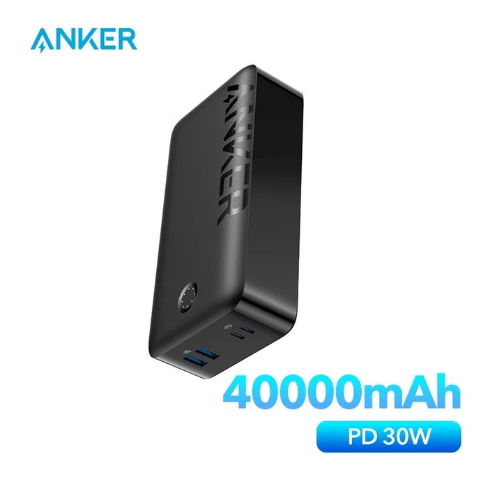 Power bank 40000mah внешний аккумулятор 30w 2 usb 2 type-c