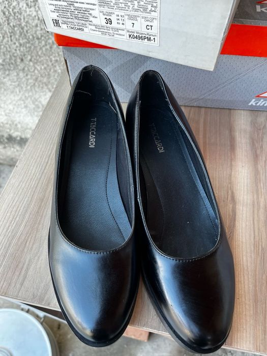 туфли черные классика