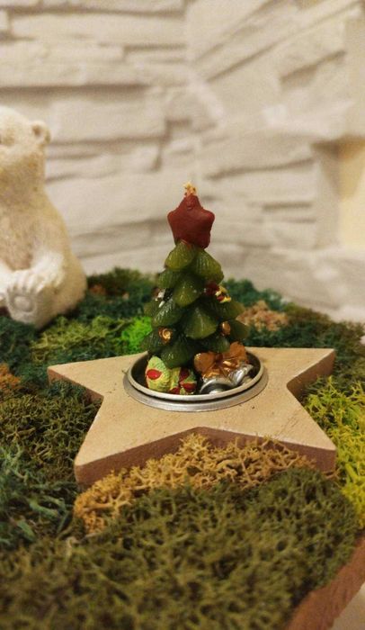 Икебана със скандинавски мъх