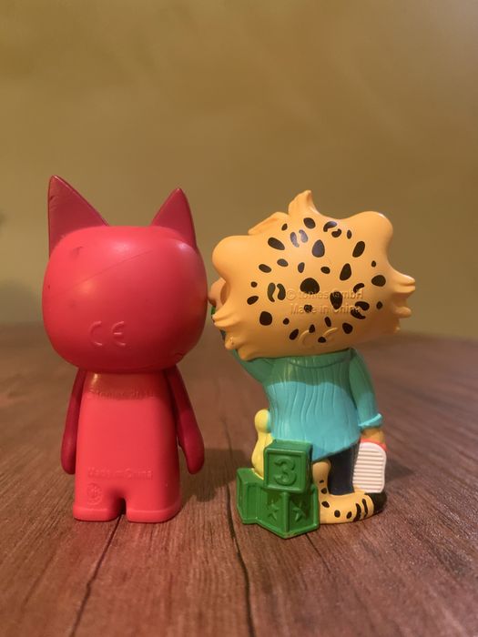 Две играчки за детска колонка Tonies.