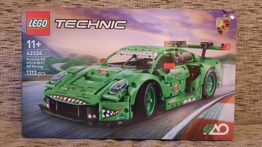 Lego Technic 42224 Porsche 911 GT 3 R Rexy AO Racing