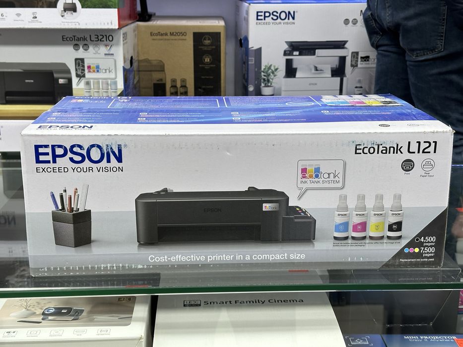 Epson L121 цветной принтер