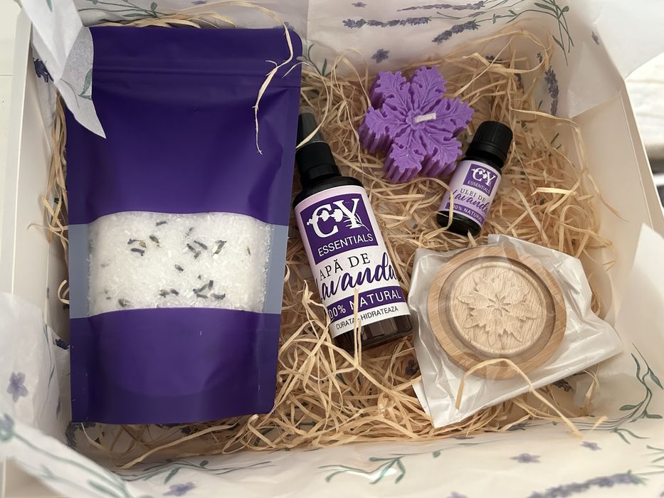 Cutie cadou lavanda