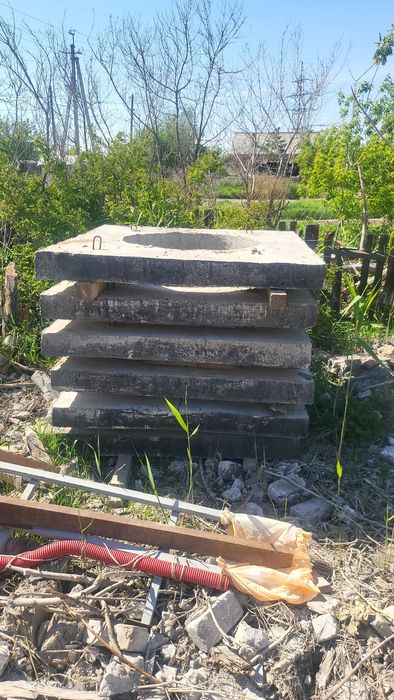 Колцо крышка для септик
