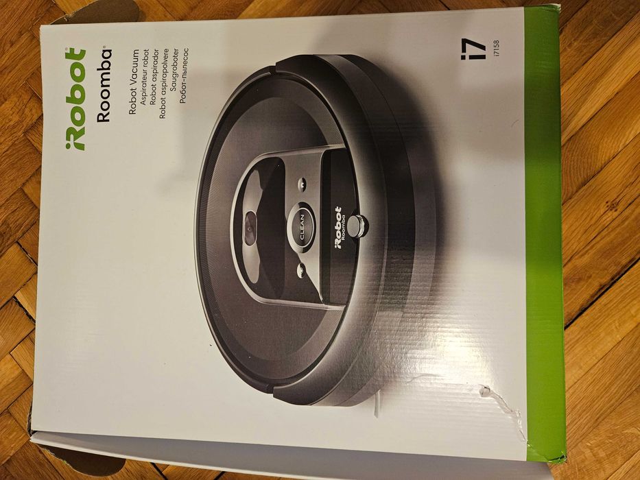 Прахосмукачка робот  Irobot Roomba I7 С ПОДАРЪК КОНСУМАТИВИ