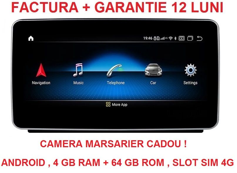 Navigatie Mercedes ML GL W166 ( 2012 - 2015 ) 6GB Camera Marsarier