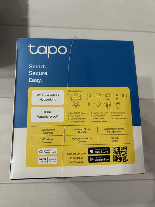 Camere supraveghere 3 x TP link Tapo C530WS noi