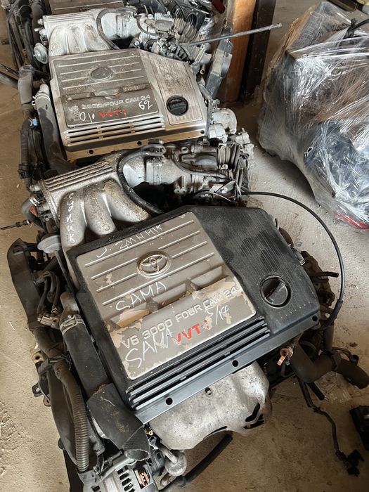 Двиготеля и АКПП  все модели  тоета