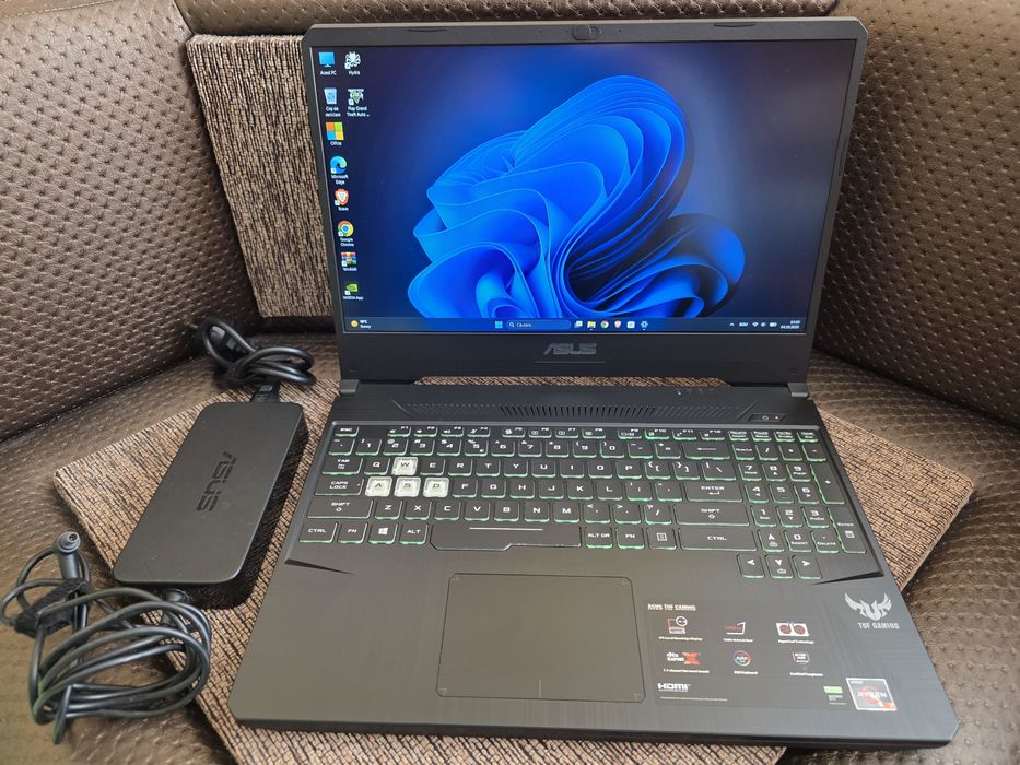 Laptop Gaming ASUS TUF FX505DU, 15.6" FHD 120Hz, AMD Ryzen 7 3750H, 16GB RAM DDR4, SSD 512, HDD 2TB, NVIDIA GeForce GTX 1660 Ti 6GB