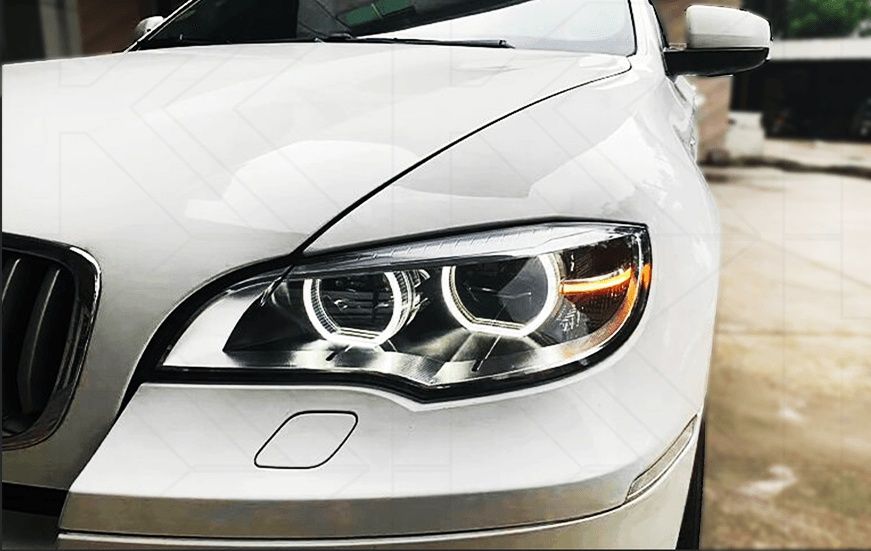 Фары Led рестайлинг BMW X6 E71 X5M