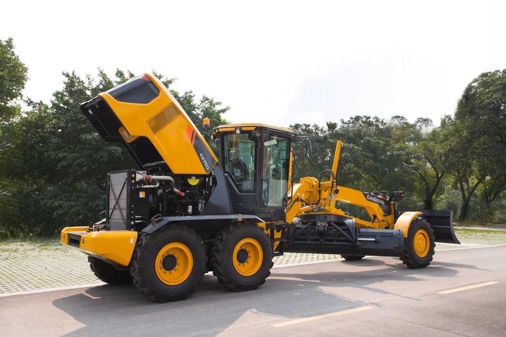 Грейдер 4WD + Отвал, Рыхлитель